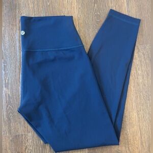 Lululemon High-Rise Navy Blue Leggings
